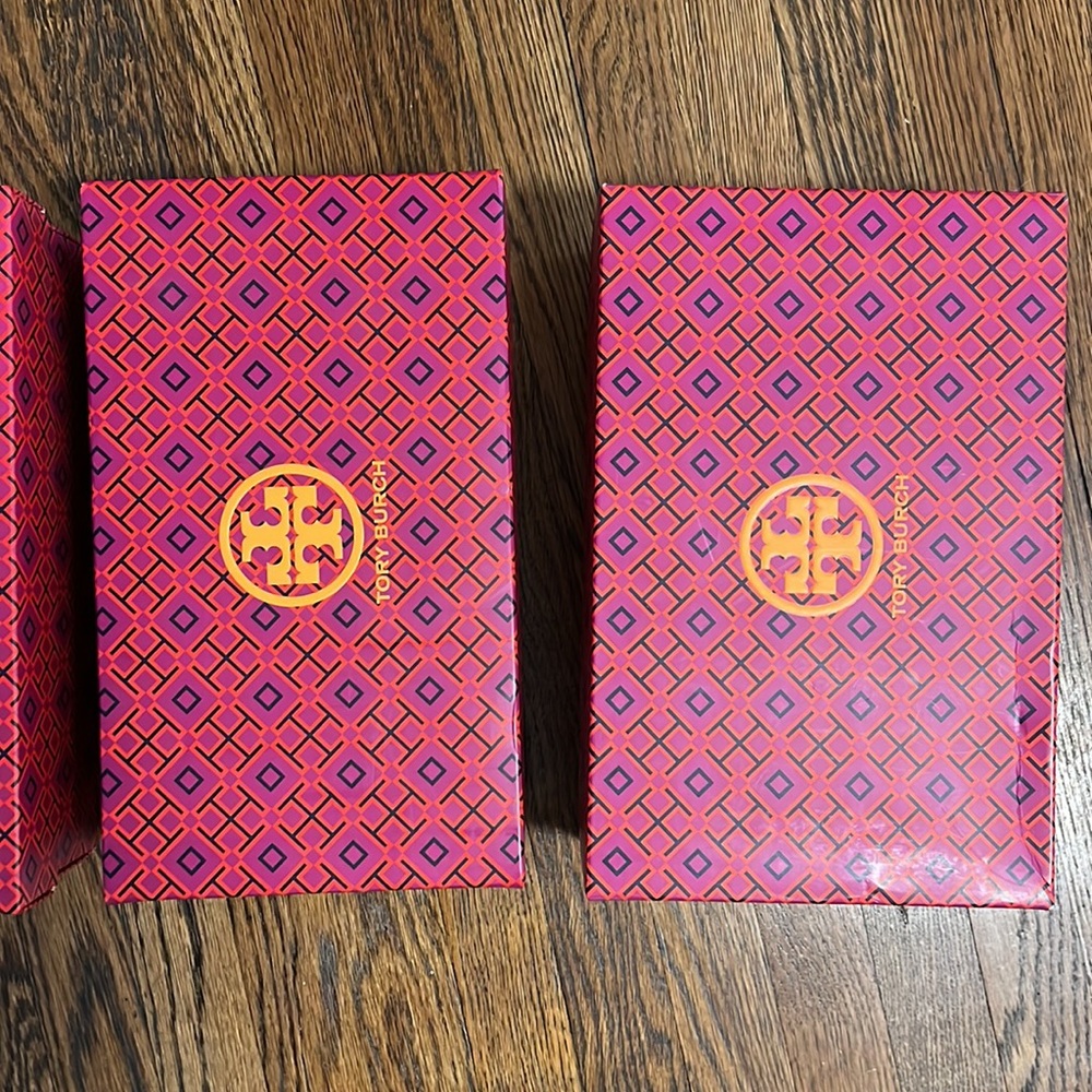 Tory Burch Empty Shoe Boxes Bundle Of 4 - image 3